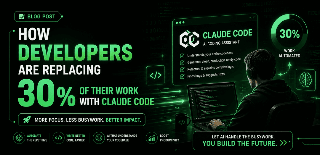 How Developers Are Replacing 30% of Their Work with Claude Code