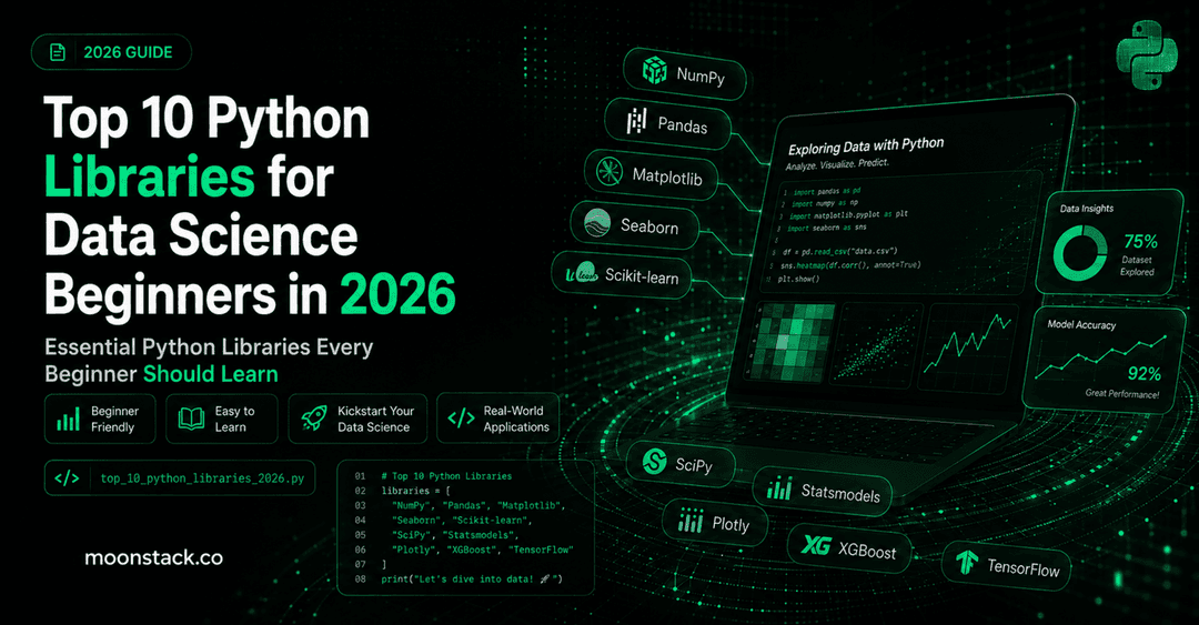 Top 10 Python Libraries for Data Science Beginners in 2026