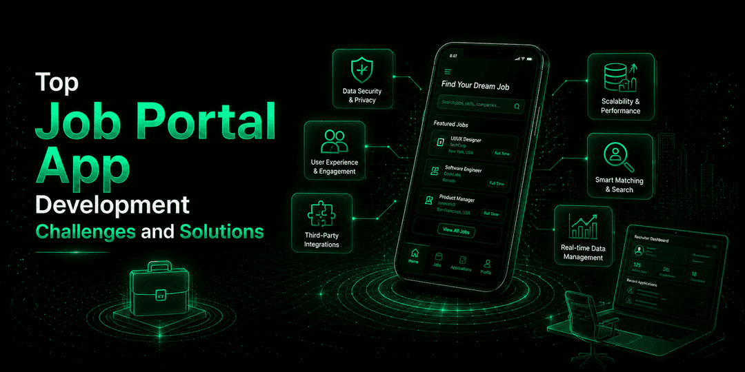Top Job Portal App Development Challenges and Solutions