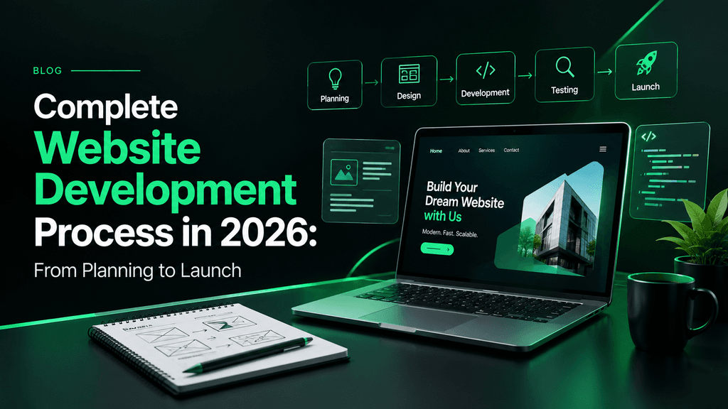 Complete Website Development Process in 2026: From Planning to Launch