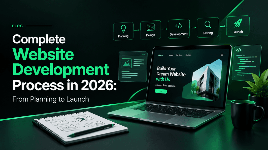 Complete Website Development Process in 2026: From Planning to Launch