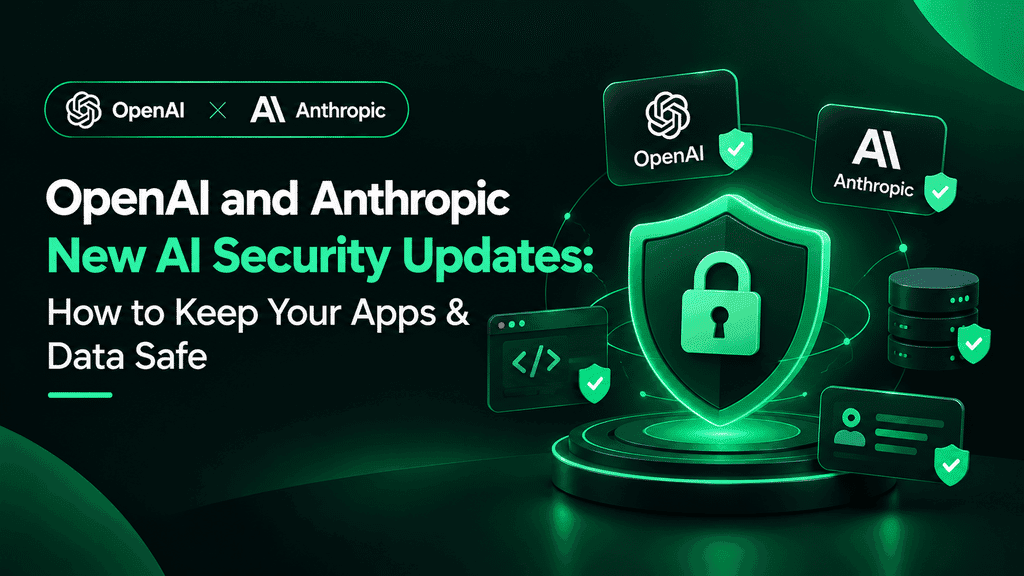 OpenAI and Anthropic New AI Security Updates: How to Keep Your Apps & Data Safe