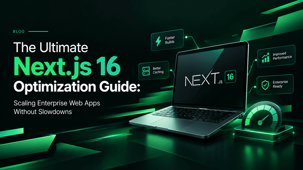 The Ultimate Next.js 16 Optimization Guide: Scaling Enterprise Web Apps Without Slowdowns